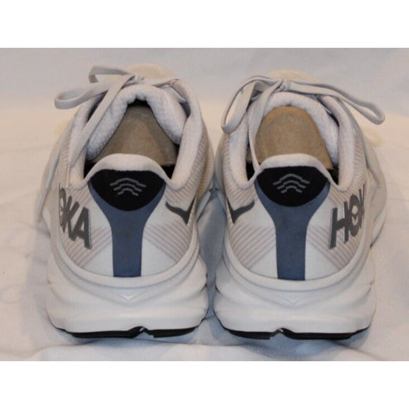 NIB Hoka One One Men's Clifton 9 Running Athletic Sneakers NCSW WHITE 12 NIB - Picture 5 of 6